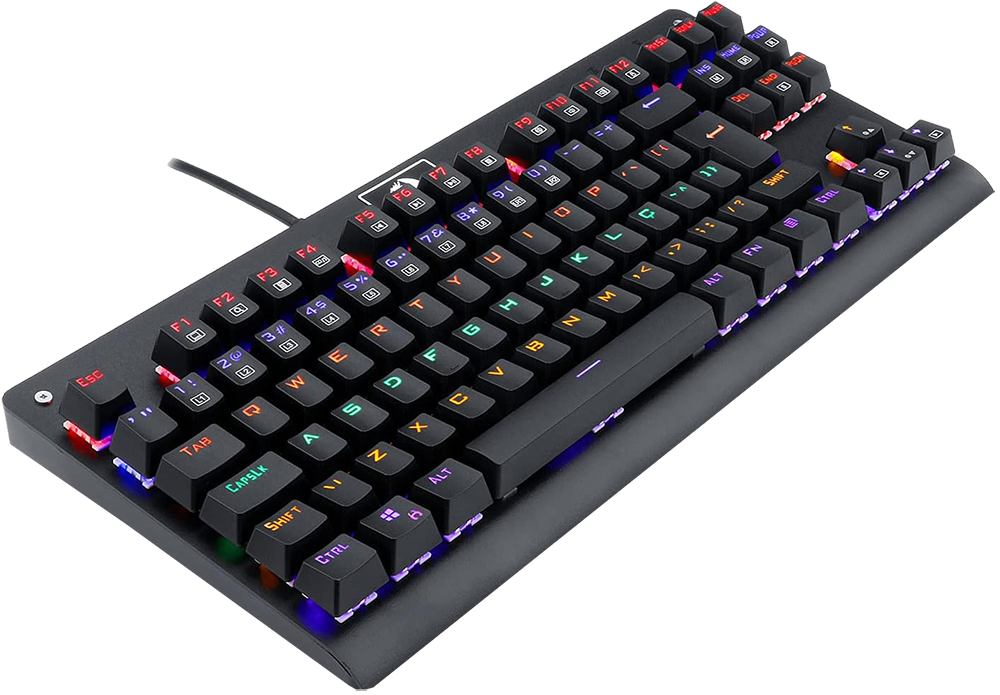 Redragon Mechanical Gaming Keyboard , Wired , RGB Lights , Blue Switch , 6 Months Warranty , K568R