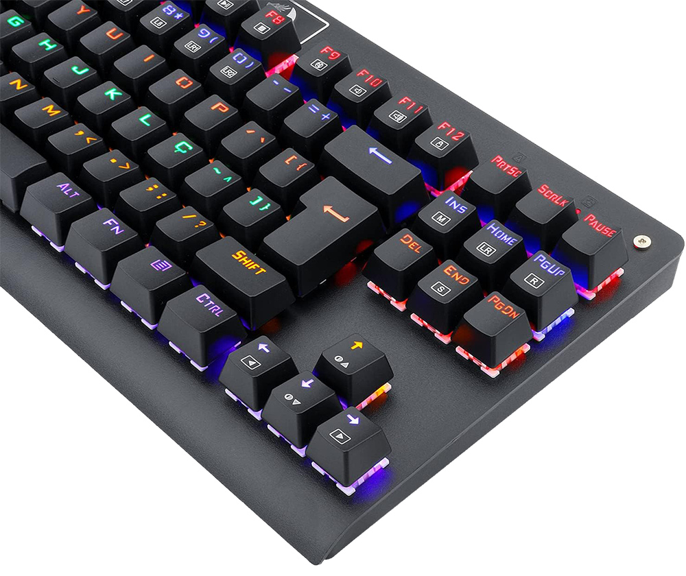 Redragon Mechanical Gaming Keyboard , Wired , RGB Lights , Blue Switch , 6 Months Warranty , K568R