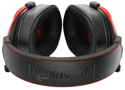 Redragon Cybill Gaming Headphone , 7.1 Surround Sound , Wired with USB , Aluminum Frame , With Mic , Black , H312