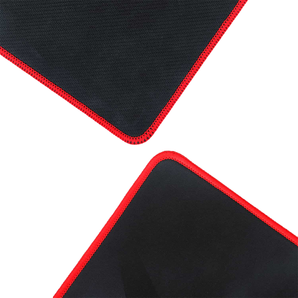 Redragon Capricorn Mouse Pad , 330 In 260 In 3Mm , Black x Red , P012