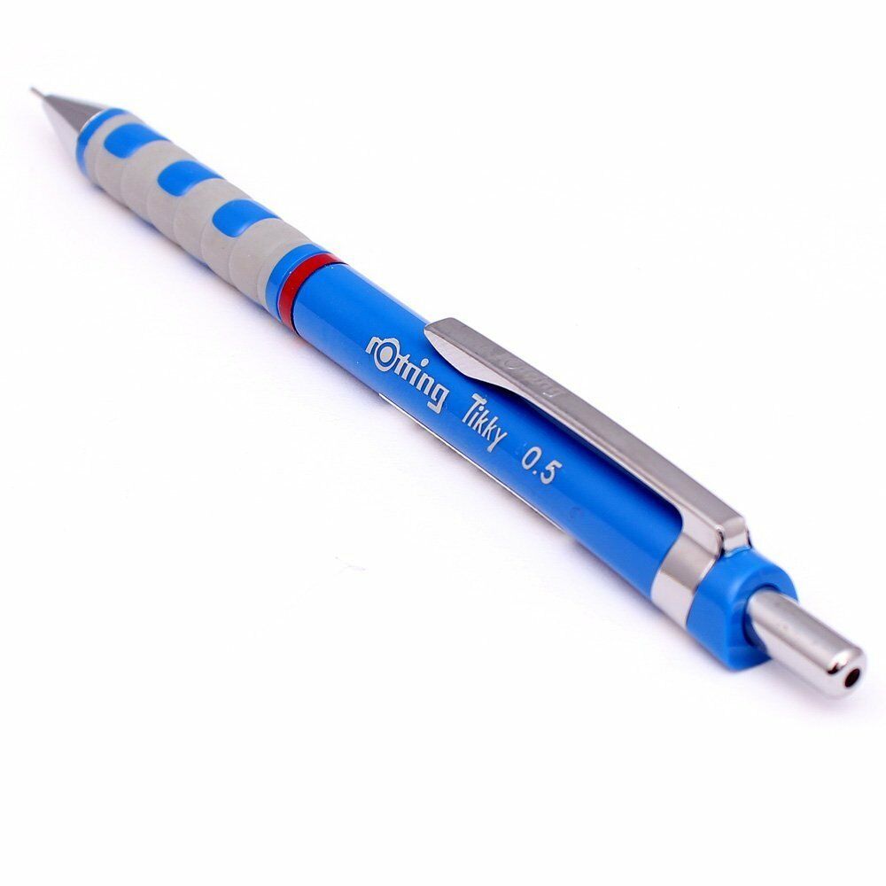 Rotring Tikky Mechanical Pencil, 0.5mm Lead, Blue