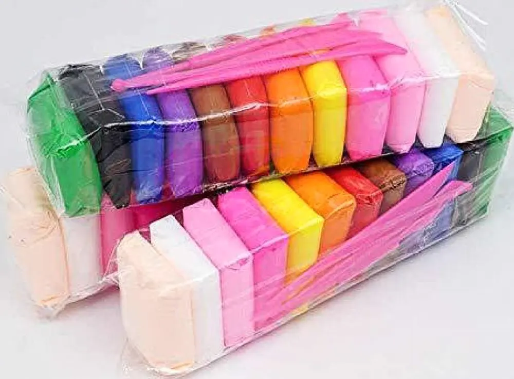 12 Colors Foam Clay Set, 1115