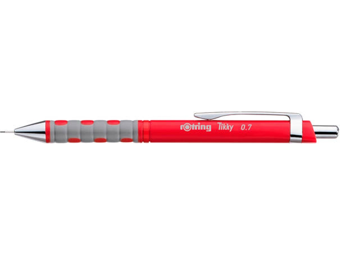 قلم سنون روترينج تيكي،  سن رصاص 0.7  ملم ، أحمر