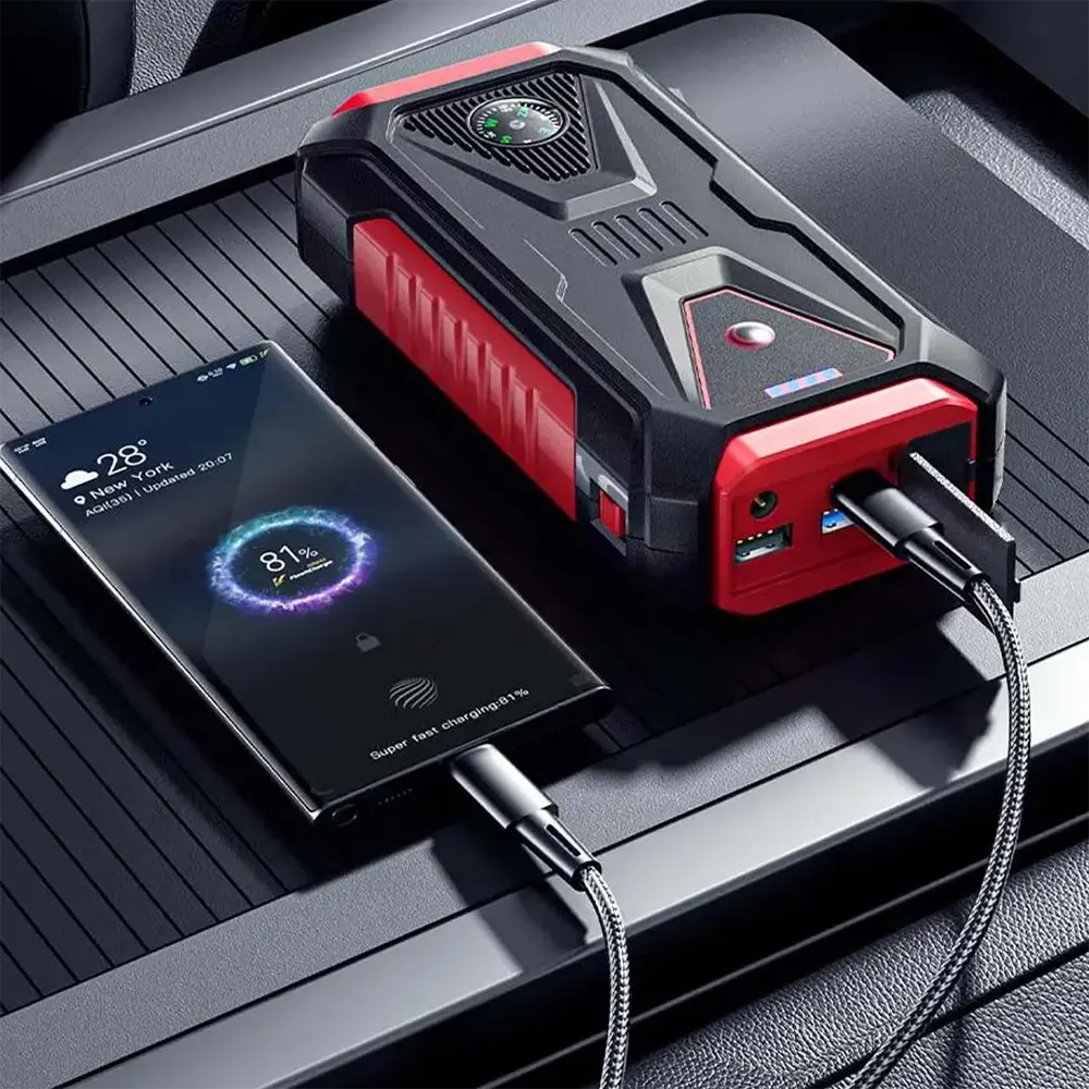 Essager Multifunction Car Jump Starter & Power Bank, 60W, 20000MAH, TM26S