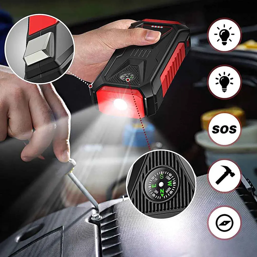 Essager Multifunction Car Jump Starter & Power Bank, 60W, 20000MAH, TM26S