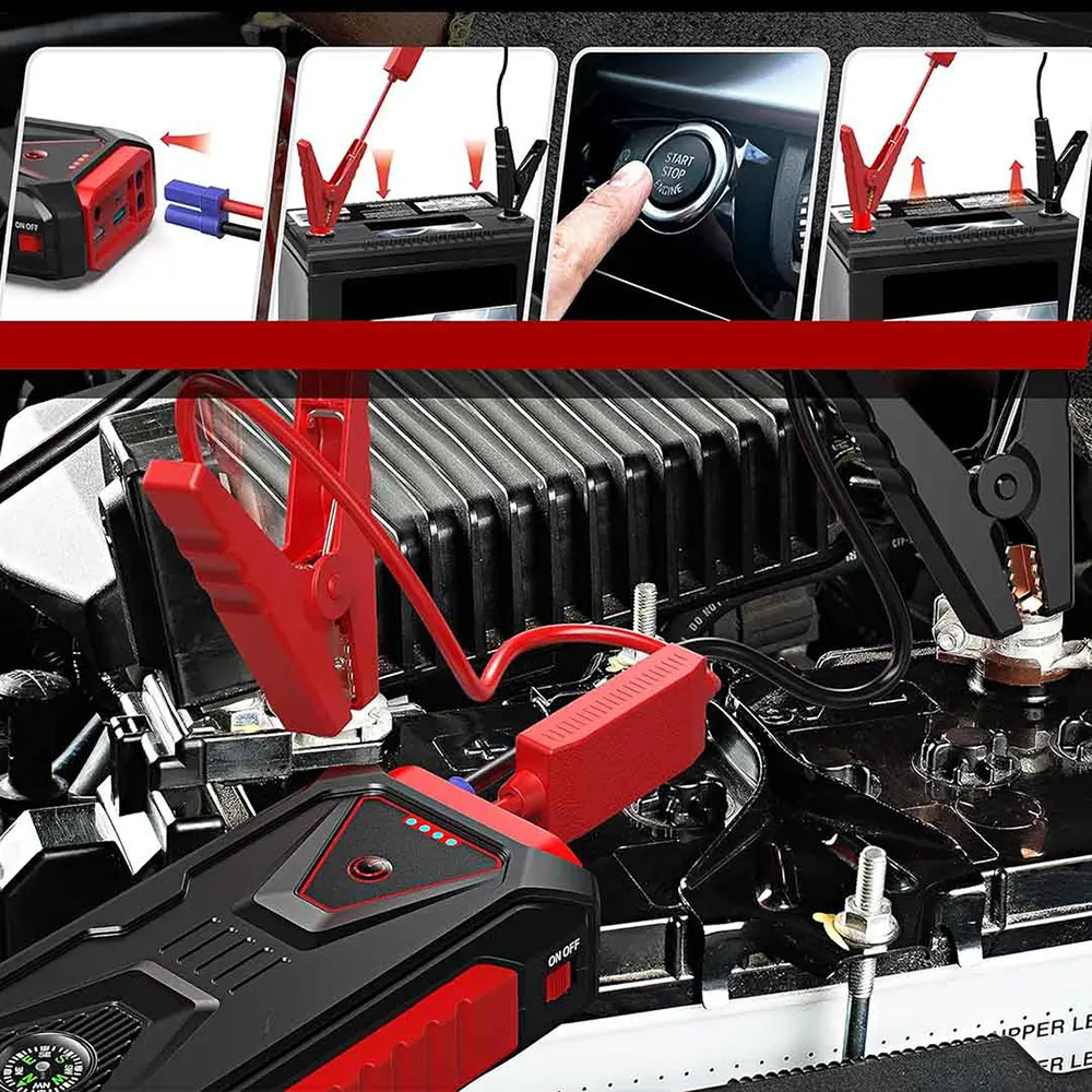 Essager Multifunction Car Jump Starter & Power Bank, 60W, 20000MAH, TM26S