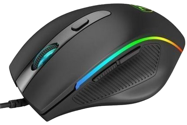 T-Dagger Colonel Wired Gaming Mouse , 6400 DPI , 6 Buttons , RGB Backlight , Black , T-TGM208