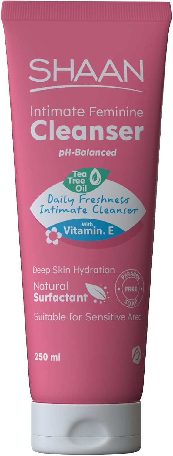 Shaan Intimate Feminine Cleanser with Vitamin E ,250 ml