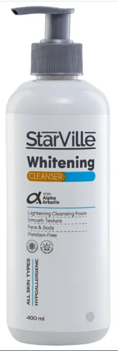 غسول للتفتيح لجميع انواع البشرة من ستارفيل , 400 مل