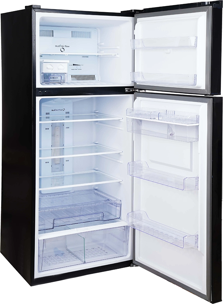 Unionaire iCool No Frost Refrigerator , 545 Liters , Digital Screen , Bluetooth , With Faucet , Glass Door , Black , URN-650LBG90A-DTHRBWSM