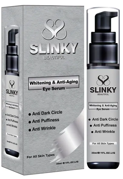 سيروم للعين للتبييض ومضاد للشيخوخة لجميع انواع البشرة من سلينكي , 30 مل