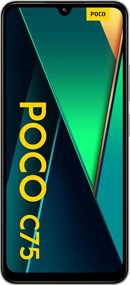 Poco C75 Dual SIM Mobile, 256GB Internal Memory, 8GB RAM, 4G LTE, Gold