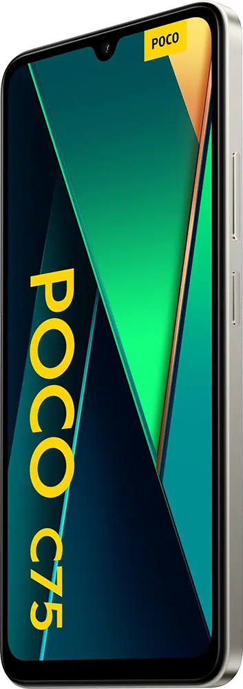 Poco C75 Dual SIM Mobile, 256GB Internal Memory, 8GB RAM, 4G LTE, Gold