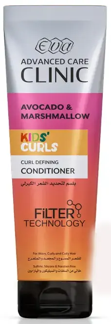 Eva Advanced Care Clinic Kids Curls , Curl Defining Conditioner For Wavy, Curly, And Coily Hair,230 ML