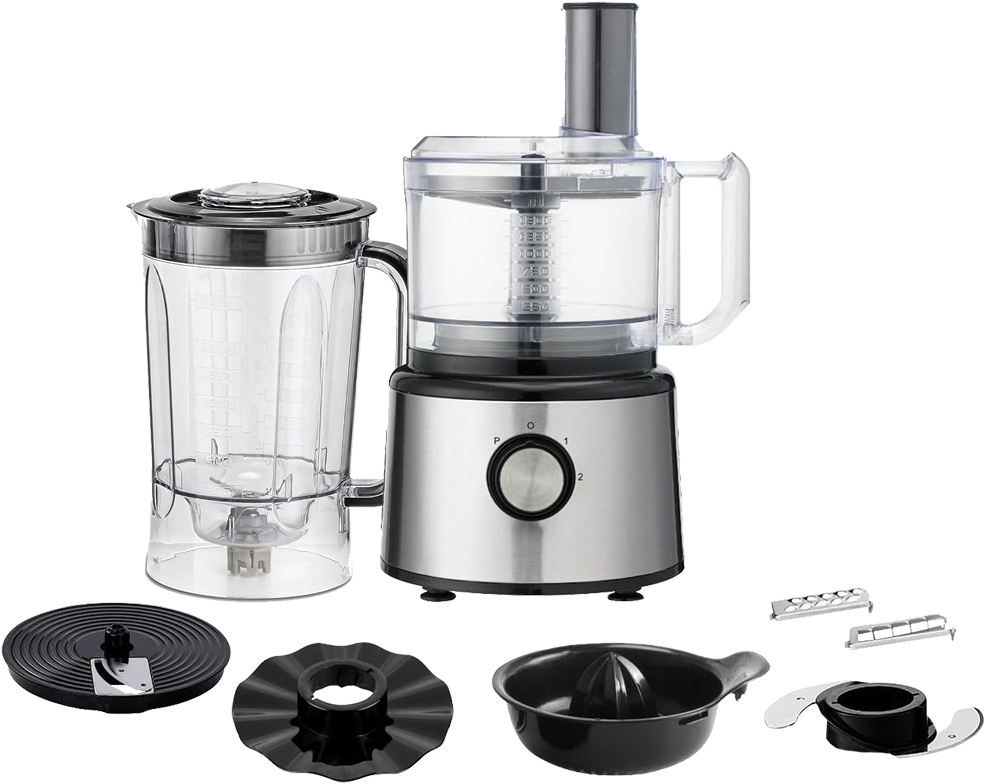 محضر طعام فريش، 750 وات، 1.5 لتر، فضي، FFB750SJ