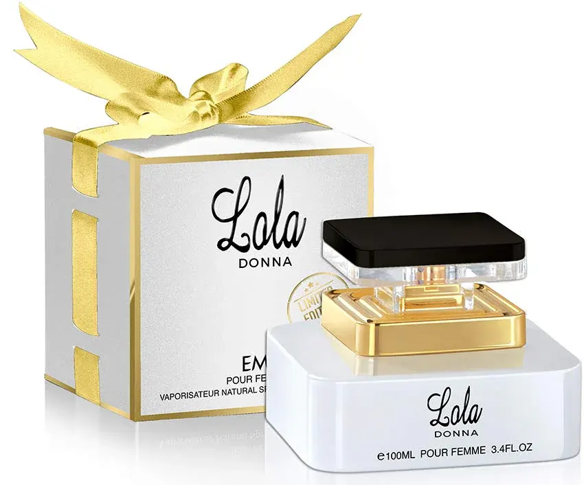 عطر لالا دونا من امبر للنساء او دي برفان، 100 مل