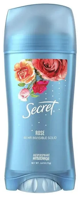 Secret Deodorant Stick Rose 48H Invisible, 73G