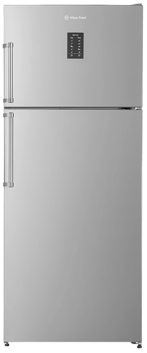 ثلاجة وايت بوينت نوفرست ،525 لتر ، 2 باب ، شاشة ديجيتال ، ستانلس ،  تركي ، WPR543DVX