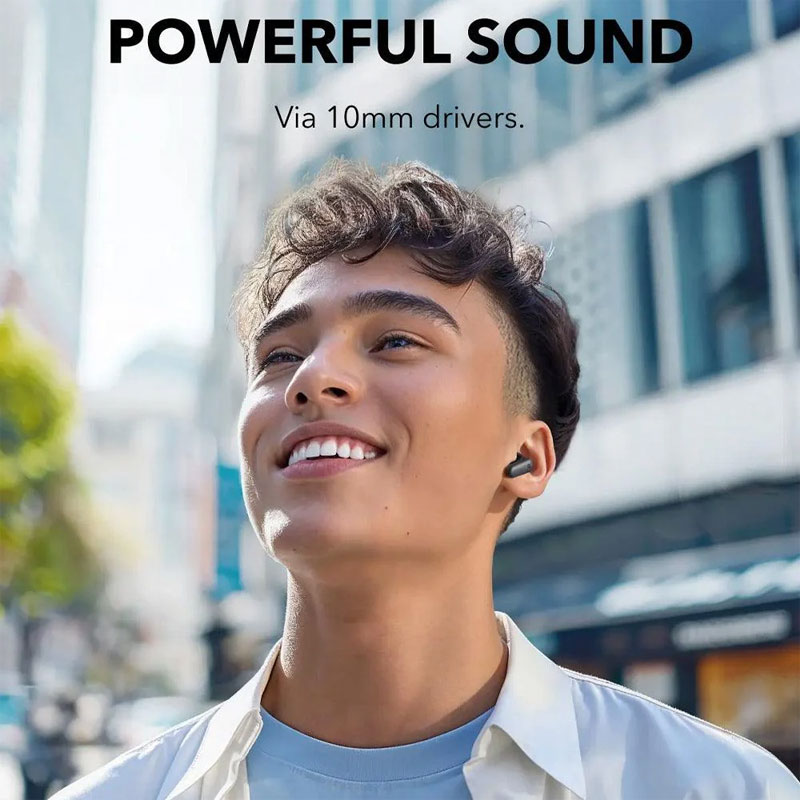 Anker Soundcore R50I NC Wireless Earbuds , Bluetooth 5.4 , Waterproof , Noise Cancelation , Black , A3959H11