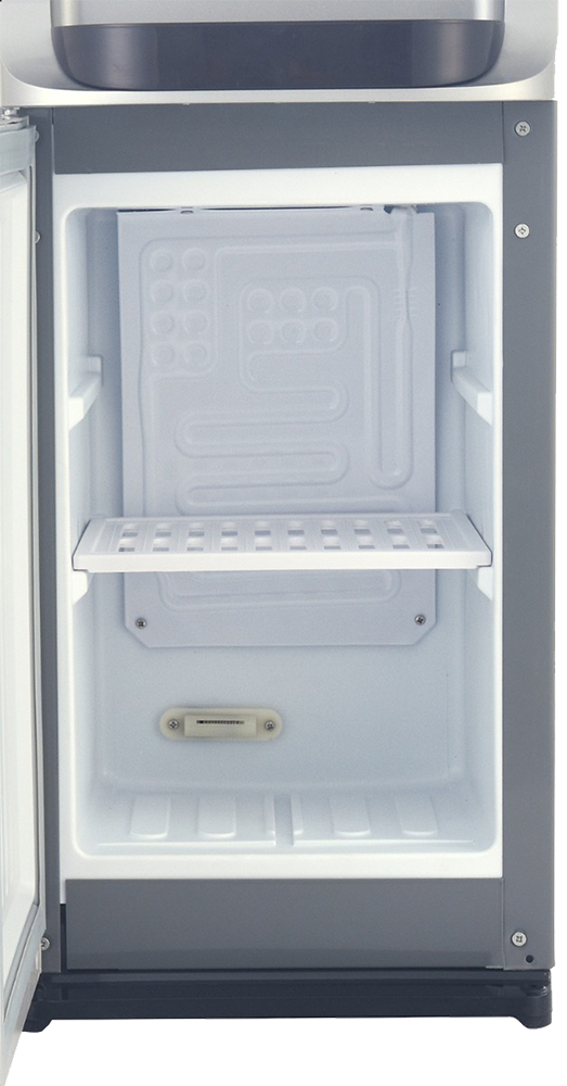 Fresh Water Dispenser , 3 Taps (Hot + Cold + Normal ), Top Loading , Built-in Refrigerator , Silver , FW-16BRS
