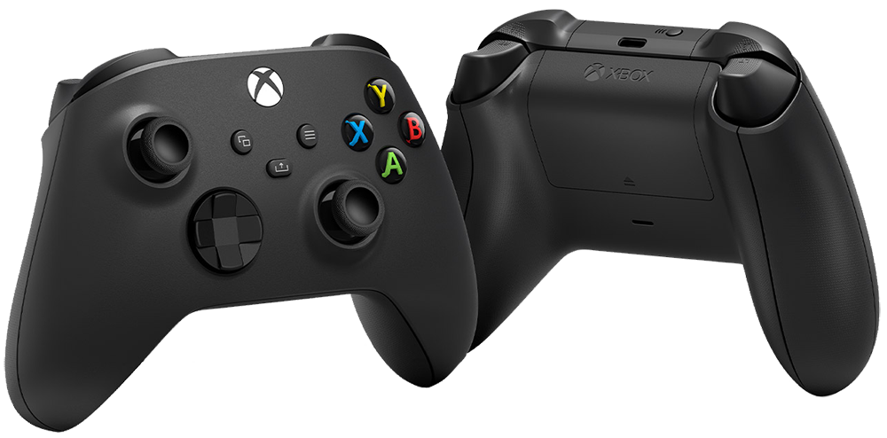 XBOX Wireless Gamepad , Carbon Black , QAU-00024 - 1914