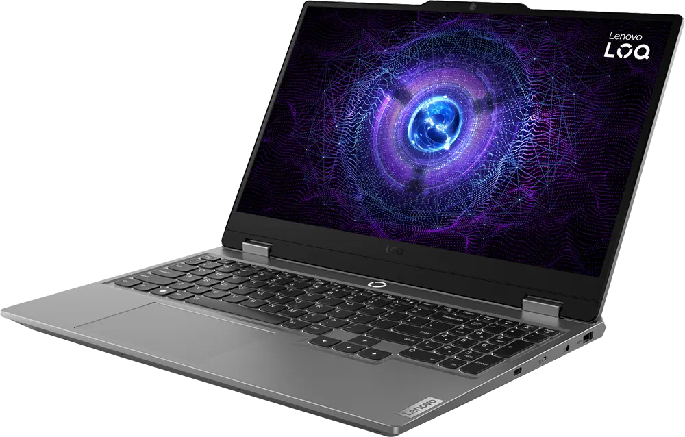 لاب توب لينوفو LOQ 15IRX9، انتل كور I7-14700HX، رامات 16 جيجابايت، هارد ديسك 1 تيرا اس اس دي، كارت شاشة نيفديا جي فورس RTX4060 ذاكرة 8 جيجابايت GDDR6، شاشة 15.6 بوصة FHD IPS، رمادي لونا