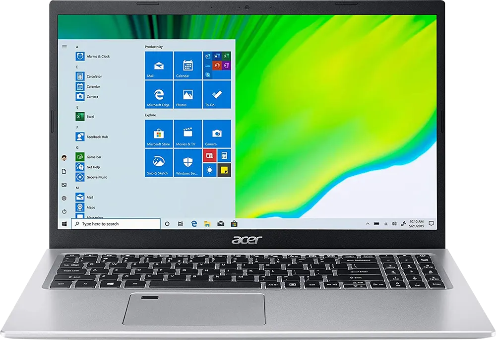 Acer Aspire 5 A515-56G-702R Laptop, Intel® Core™ i7-1165G7, 11th Generation, 12GB RAM, 1TB SSD, NVIDIA® GeForce® MX450 2GB GDDR5, 15.6 Inch FHD, Silver