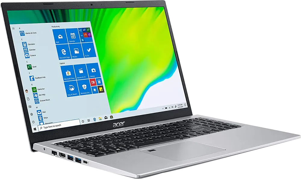 Acer Aspire 5 A515-56G-702R Laptop, Intel® Core™ i7-1165G7, 11th Generation, 12GB RAM, 1TB SSD, NVIDIA® GeForce® MX450 2GB GDDR5, 15.6 Inch FHD, Silver