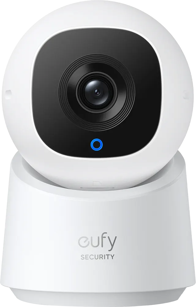 Wireless Indoor Security Camera Eufy C220 , 2K Resolution, :360° Pan and Tilt, White, T8W11321