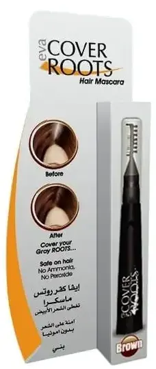 Eva Cover Roots Hair Mascara For Brown Hair