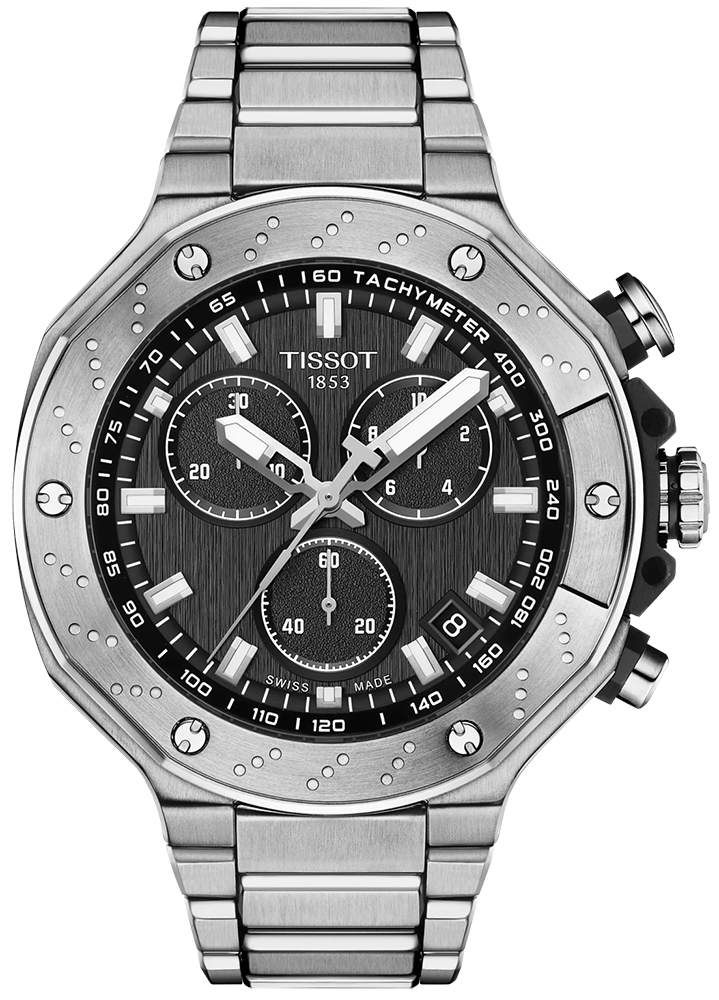 Tissot Swiss Men's Watch, Round Hands , Stainless Steel Strap , Water Resistant , Silver , T141.417.11.051.01