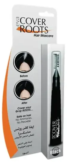 Eva Cover Roots Hair Mascara For Black Hair