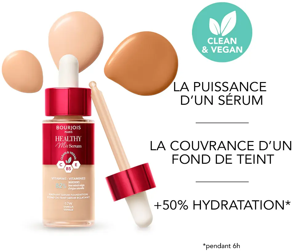 BOURJOIS HEALTHY MIX SERUM FOUNDATION, 51