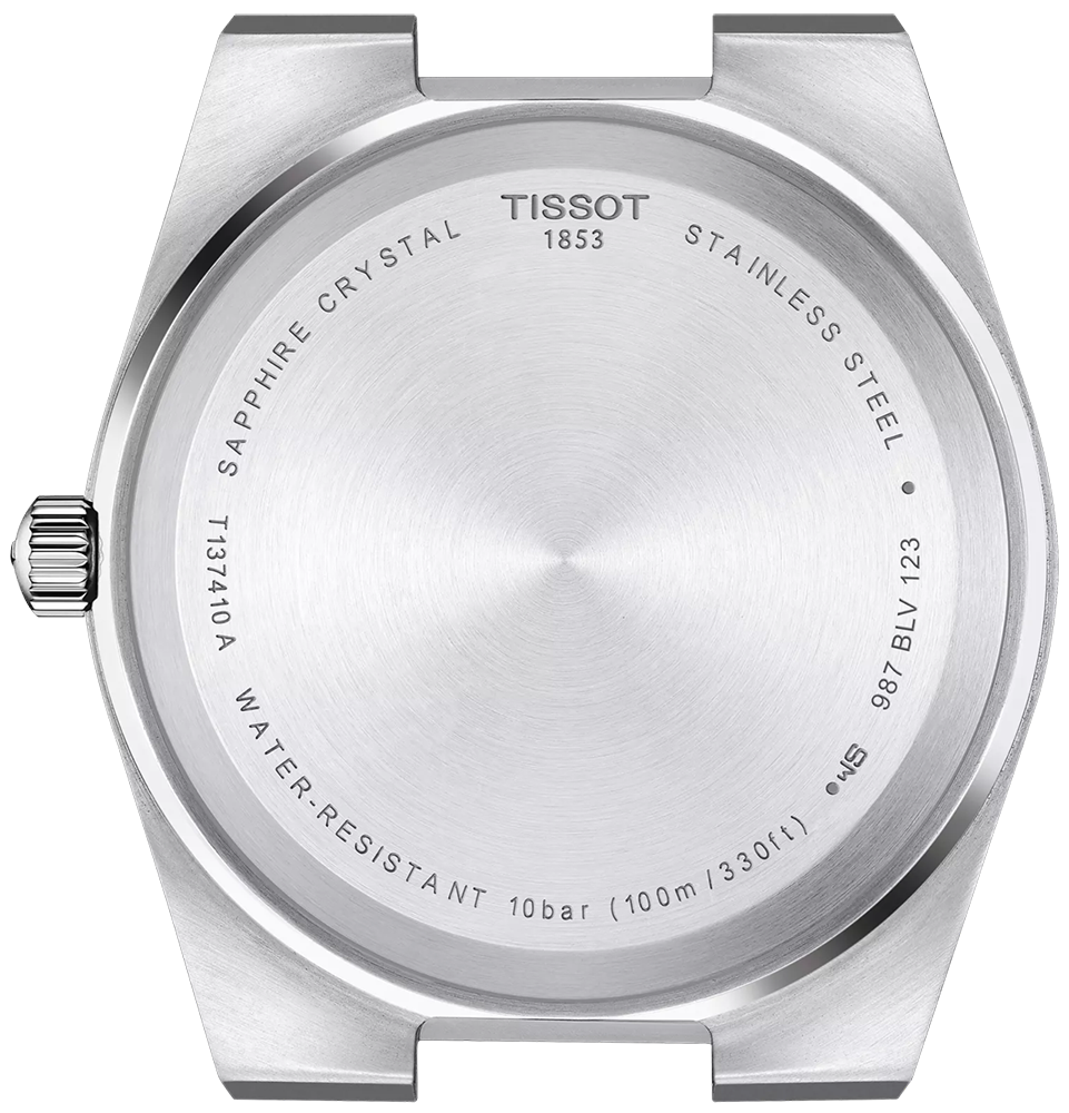 Tissot Swiss Men's Watch , Round Hands , Stainless Steel Strap , Water Resistant , Silver, T137.410.11.041