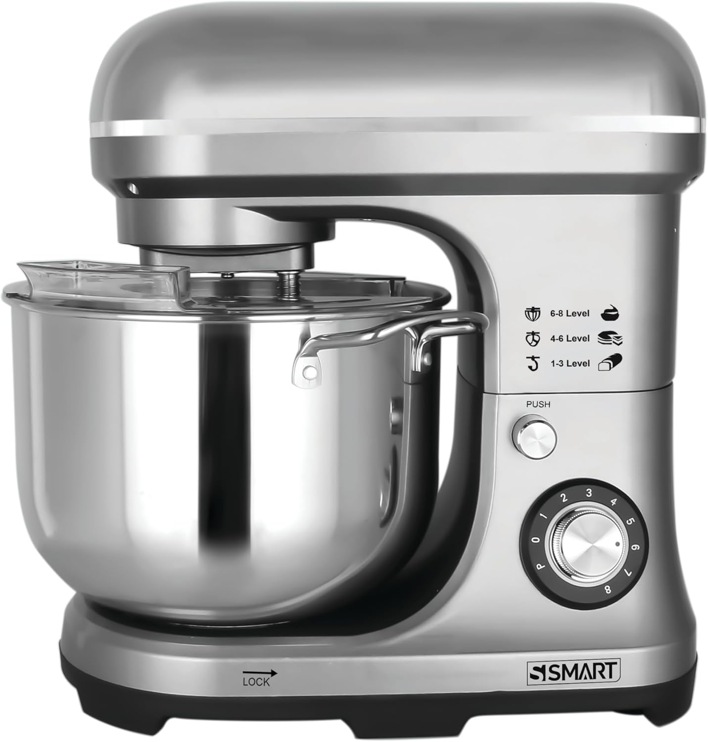 عجان سمارت، 2200 وات، 11 لتر، 6 سرعات، فضي، SBM8602LS