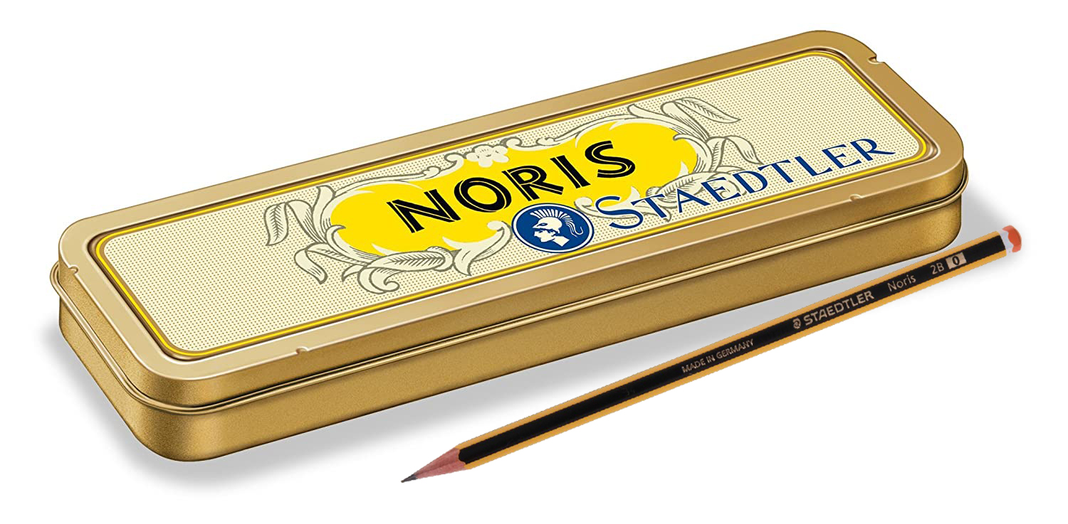 Staedtler Noris 120 M12H Hb Pencils In Metal Box - Set Of 12