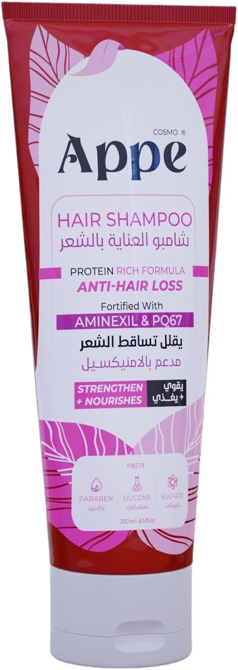 Cosmo Appe Hair Shampoo Anti Hair Loss With Aminexil, 250 Ml