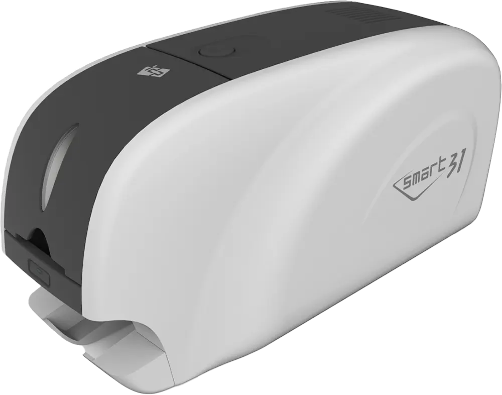 IDP ID Card Printer Color & Mono Printing, USB, White, SMART-31S