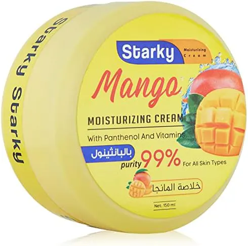 كريم مرطب بالبانثينول والفيتامينات بخلاصة المانجا من ستاركي، 150مل