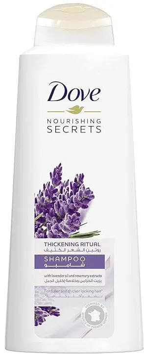 Dove Thickening Ritual Shampoo With Lavender Oil And Rosemary Extracts,600 ML