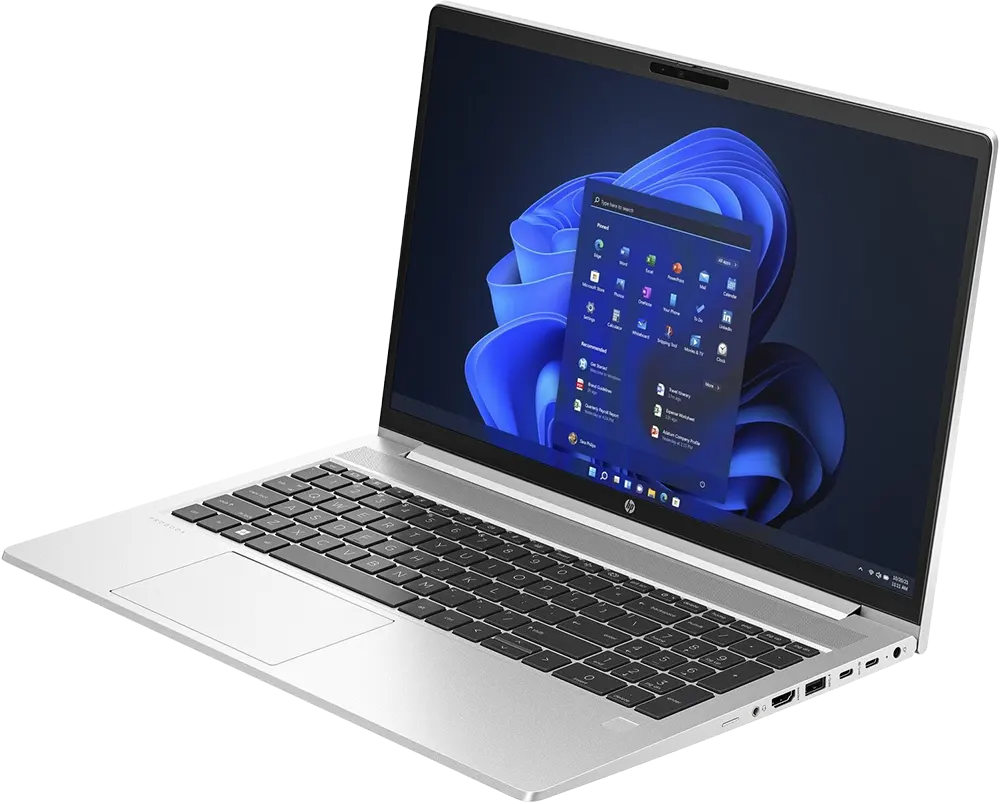 Laptop HP Probook 450 G10 Intel Core I5-1335U, 8GB RAM, 512GB SSD Hard Disk, 15.6"HD Display, NVIDIA® GeForce RTX™ 2050 4GB GDDR6 Graphics Card, DOS, Silver