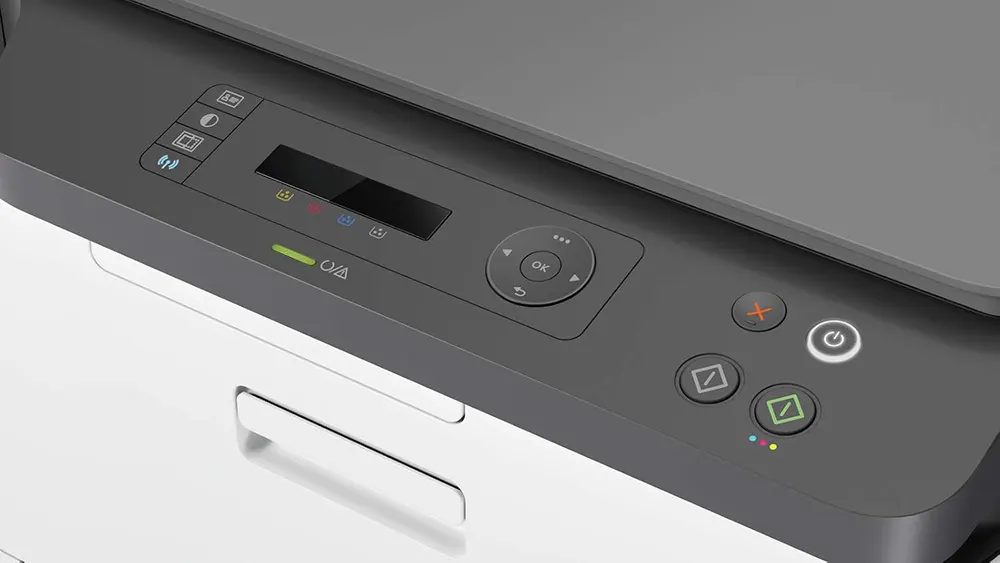 HP Laserjet Color Multi-Functions Printer, USB, Ethernet, Wifi, White, M178NW