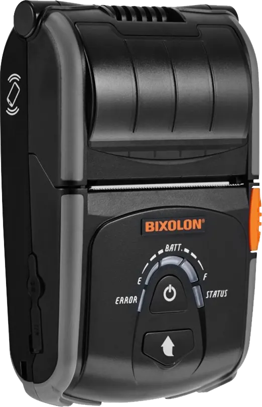 Bixolon Rechargeable Portable Thermal Receipt Printer Monochrome Bluetooth Mini HDMI Black SPP-R200III PLUS BK-DLT