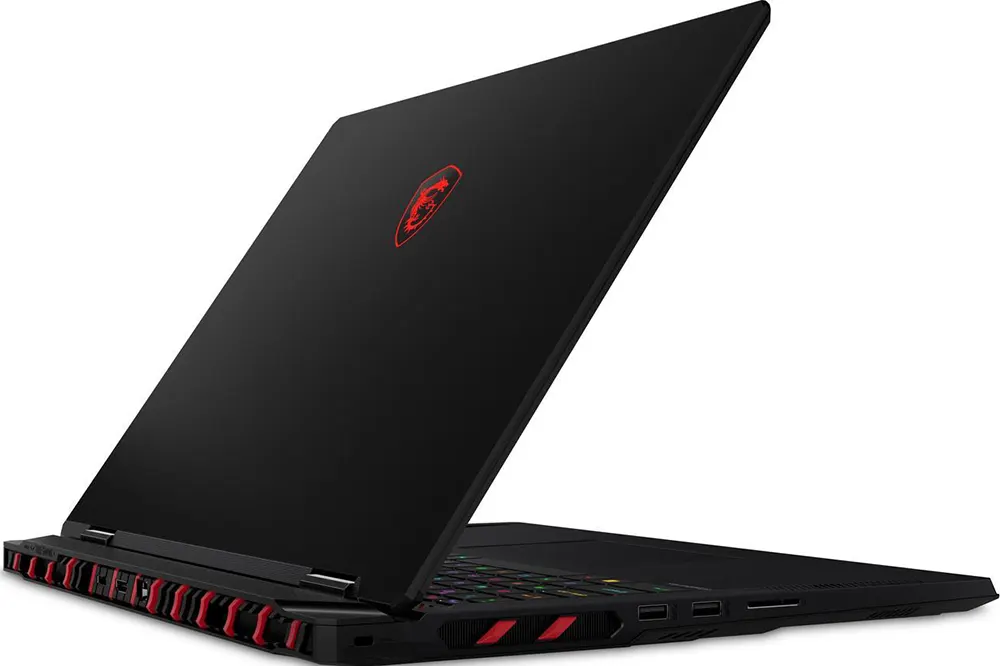 MSI Laptop Raider 18 HX A14VIG Intel Core I9-14900HX, 32GB RAM, 2TB SSD Hard Disk, NVIDIA GeForce RTX™ 4090, 16GB, 18" QHD+ Display, Windows 11 Home, Black