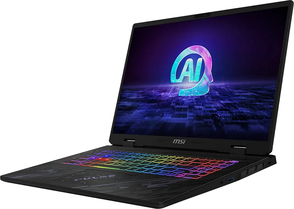 Laptop MSI Pulse 17 AIC1VGKG-072EG , Intel® Core™ Ultra 9-185H, 16GB RAM,1TB SSD Hard Disk, NVIDIA® GeForce RTX™ 4070 8GB GDDR6 Graphics Card, 17 Inch QHD Display, Windows 11 Home, Black