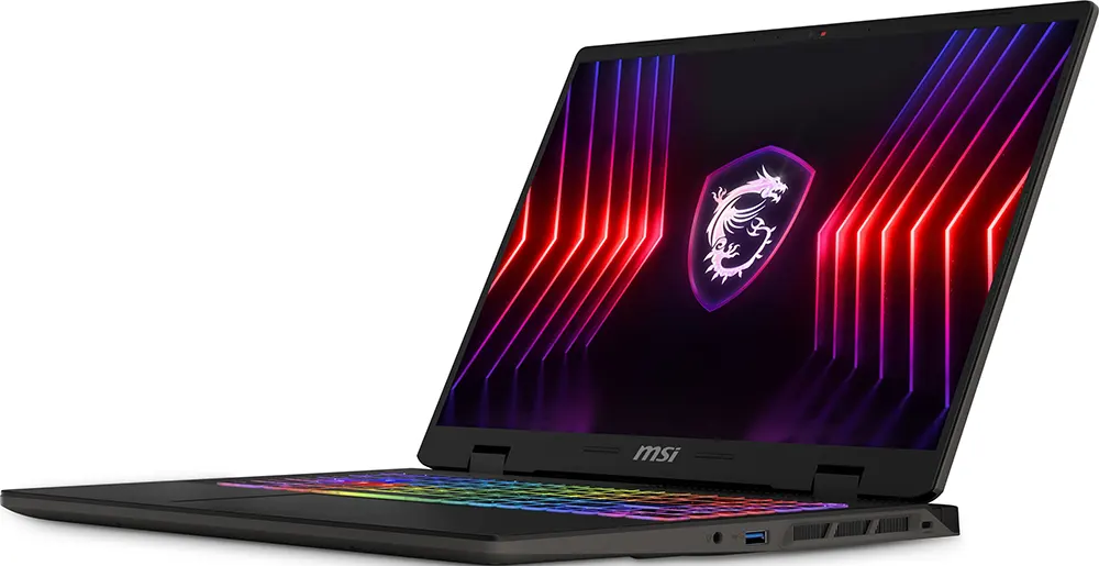 Laptop MSI Sword 16 HX B13VFKG-687EG , Intel® Core™ I7-13700HX, 16GB RAM, 512 GB SSD Hard Disk, NVIDIA® GeForce RTX™ 4060 Memory 8GB GDDR6 Graphics Card, 16 Inch FHD Display, Windows 11 Home, Black