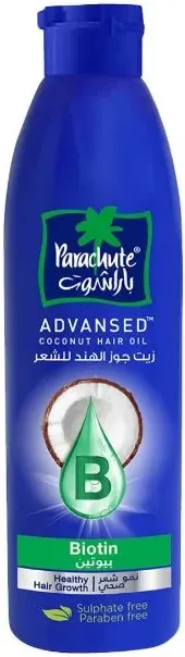 زيت الشعر أدفانسيد بالبيوتين وجوز الهند من باراشوت ، 100 مل