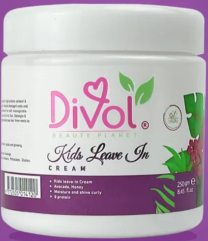 Divol Kids Leave In Cream With Avocado, 250 Gm