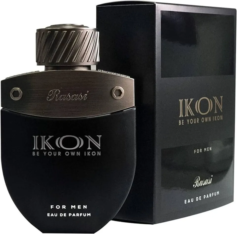 عطر ايكون بي يور اون ايكون من رصاصي للرجال او دي برفان، 100 مل