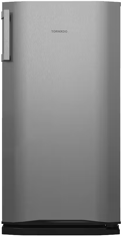 ديب فريزر رأسي تورنيدو نوفروست، 5 درج، إضاءة داخلية LED ، ستانلس غامق ، RH-H18T-DST